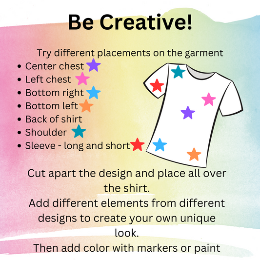 Summer unicorn - happy flowers Transfer T-23777000191